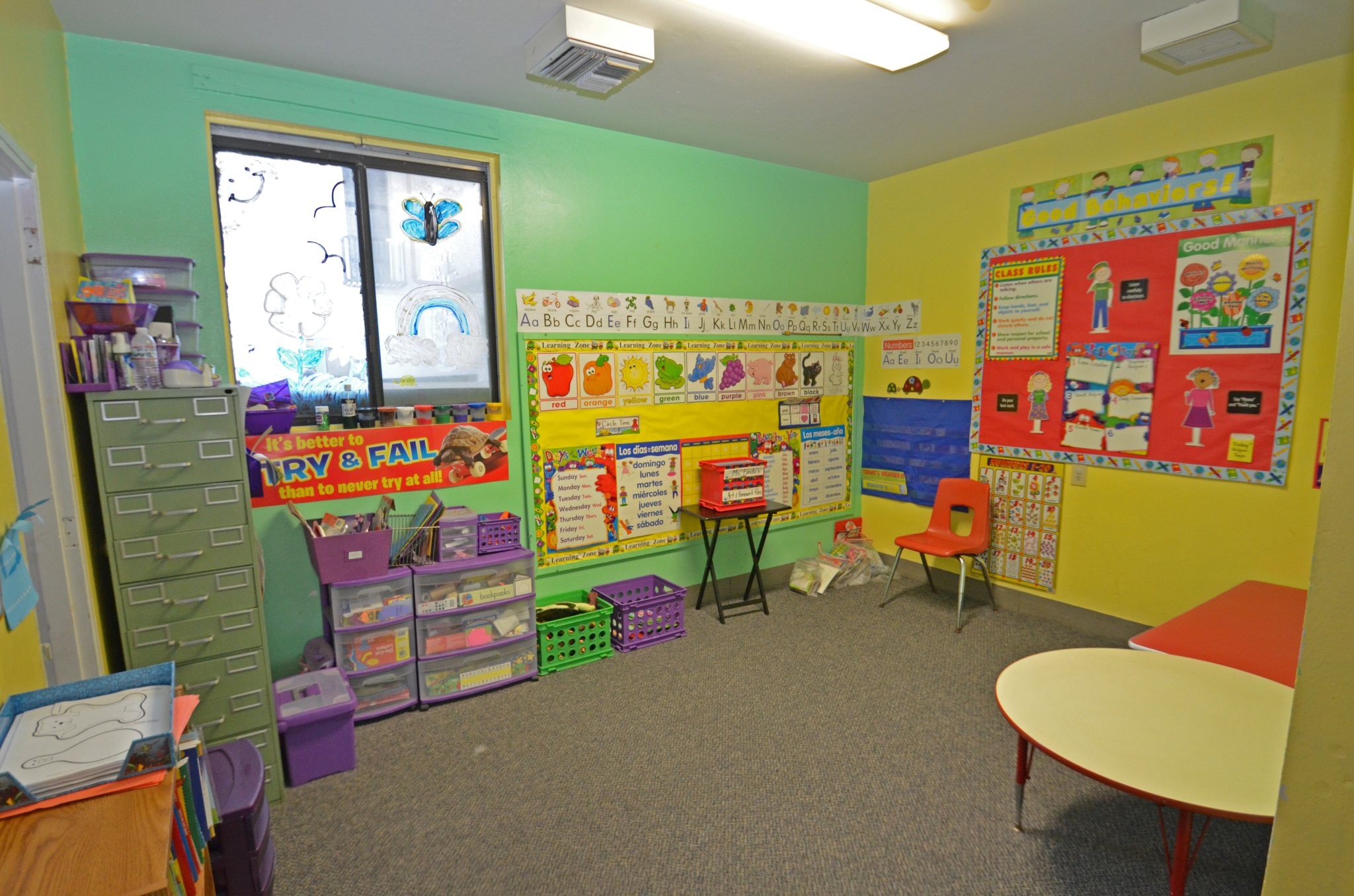 Wee Care Chula Vista classroom Wee Care Chula Vista classroom
